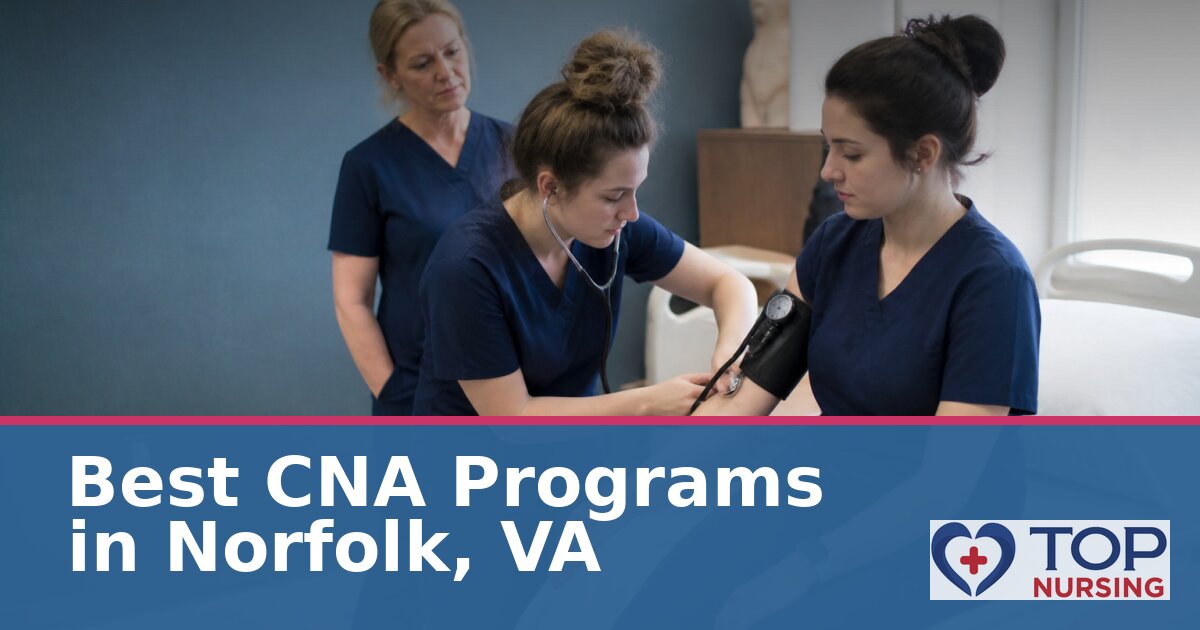 CNA Schools in Norfolk, VA (2027): Costs & Free Options