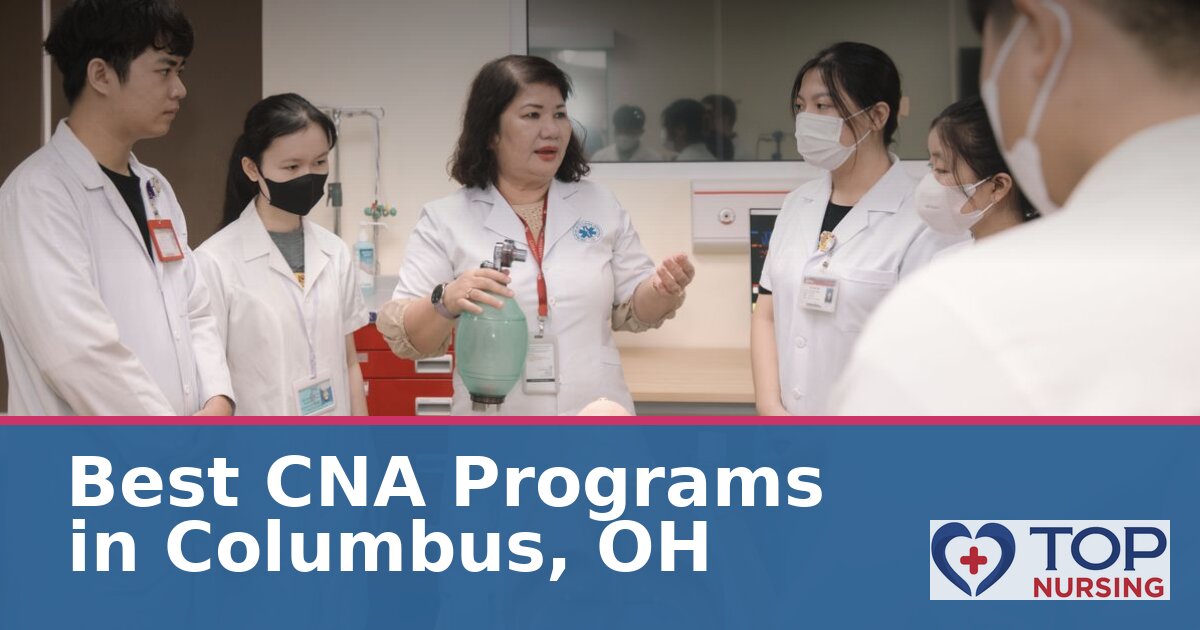 Nursing Assistant (CNA) Schools in Columbus, OH for 2027