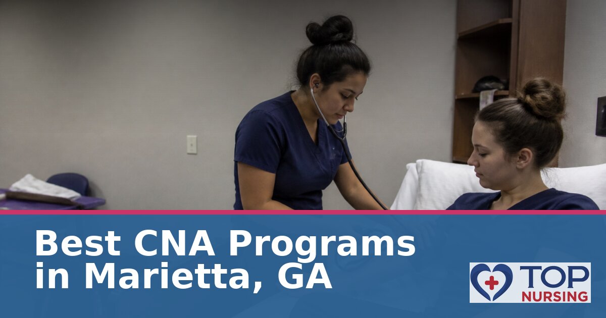 Nursing Assistant (CNA) Schools in Marietta, GA (2027)